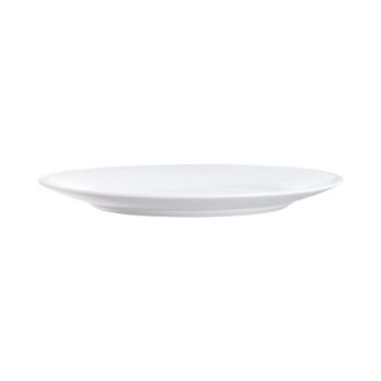 Opal tallerkur 25 cm hvítur