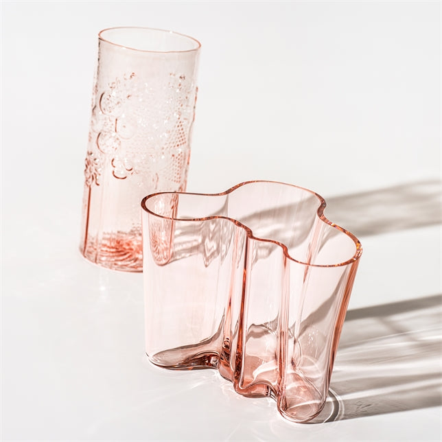 Iittala Alvar Alto vasi 16 cm salmon pink