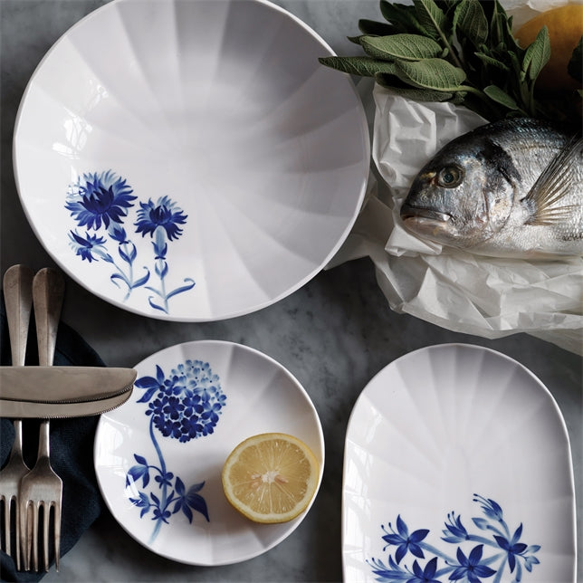 Royal Copenhagen Blomst ovalt fat 24cm