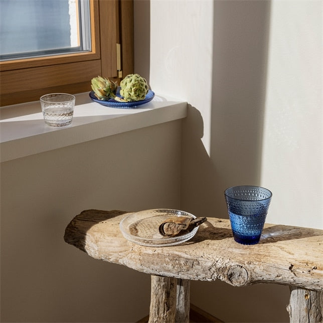 Iittala Kastehelmi Tallerkur 17 cm Ultramarineblå