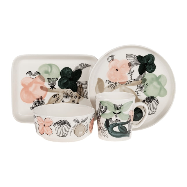 Arabia kukkamaa kruss 0,3L grønt