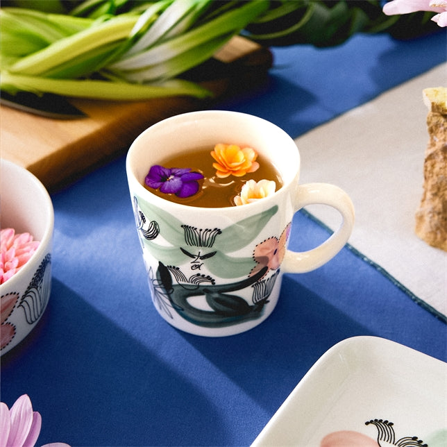 Arabia kukkamaa kruss 0,3L grønt