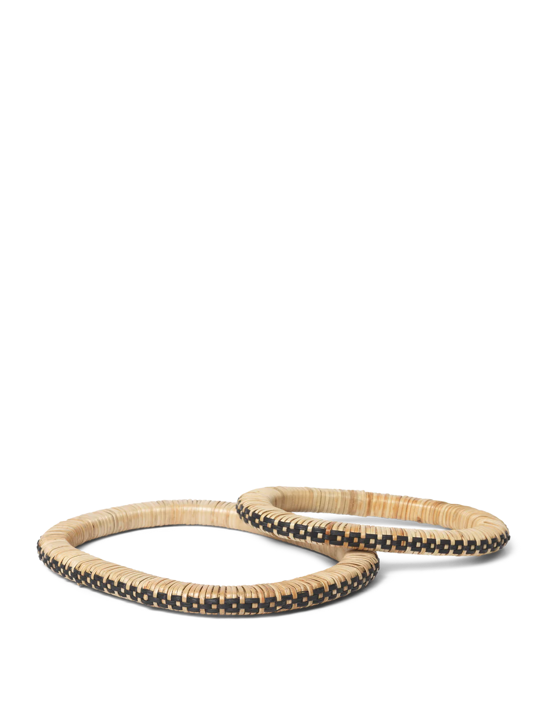 Ferm Weave Undirløg 2stk Naturel/Svart
