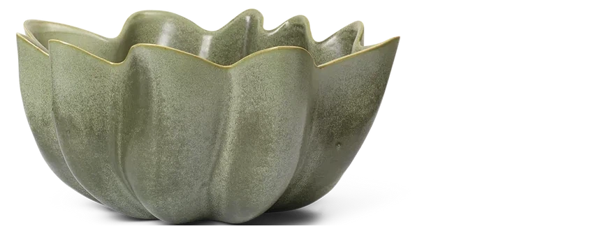 Ferm Nium Skál 22cm Dark Sage