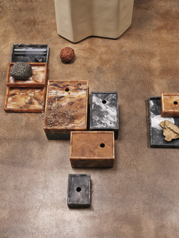 Ferm Living Mist box 7,5x10cm charcoal