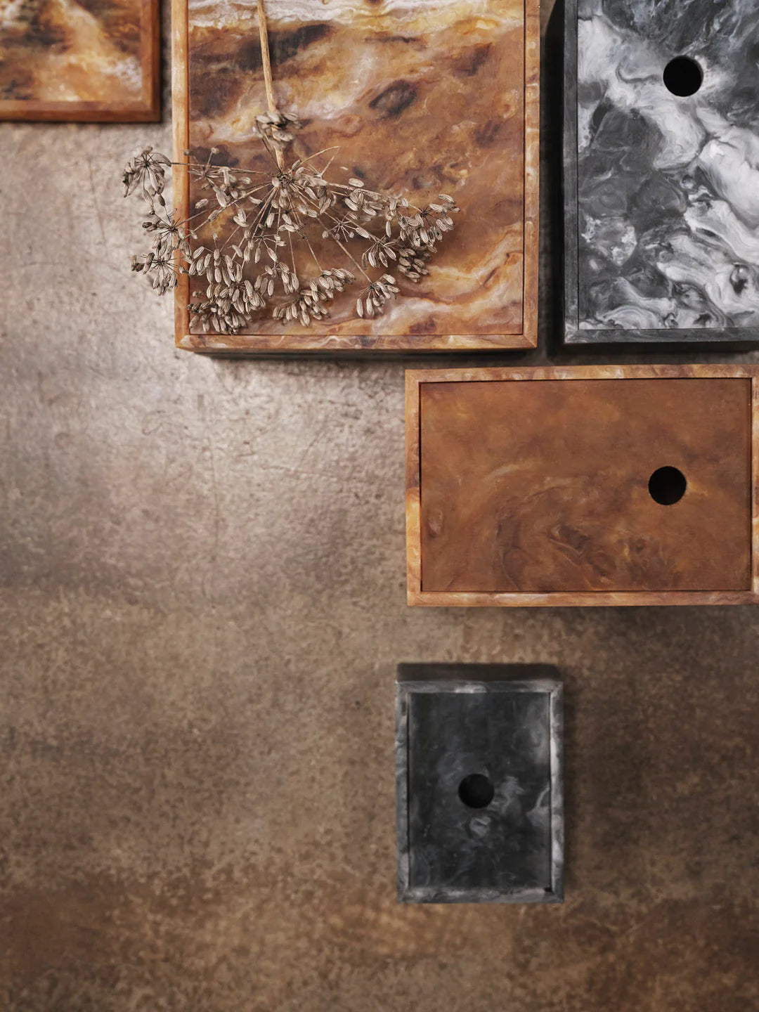 Ferm Living Mist box 7,5x10cm charcoal