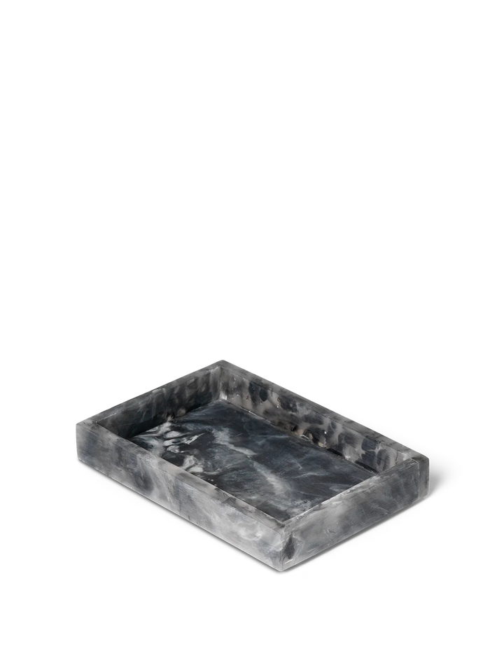 Ferm Living Mist tray 15x20cm charcoal