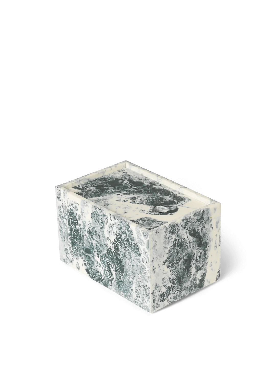 Ferm Living Mist box 15x20cm emerald off-white
