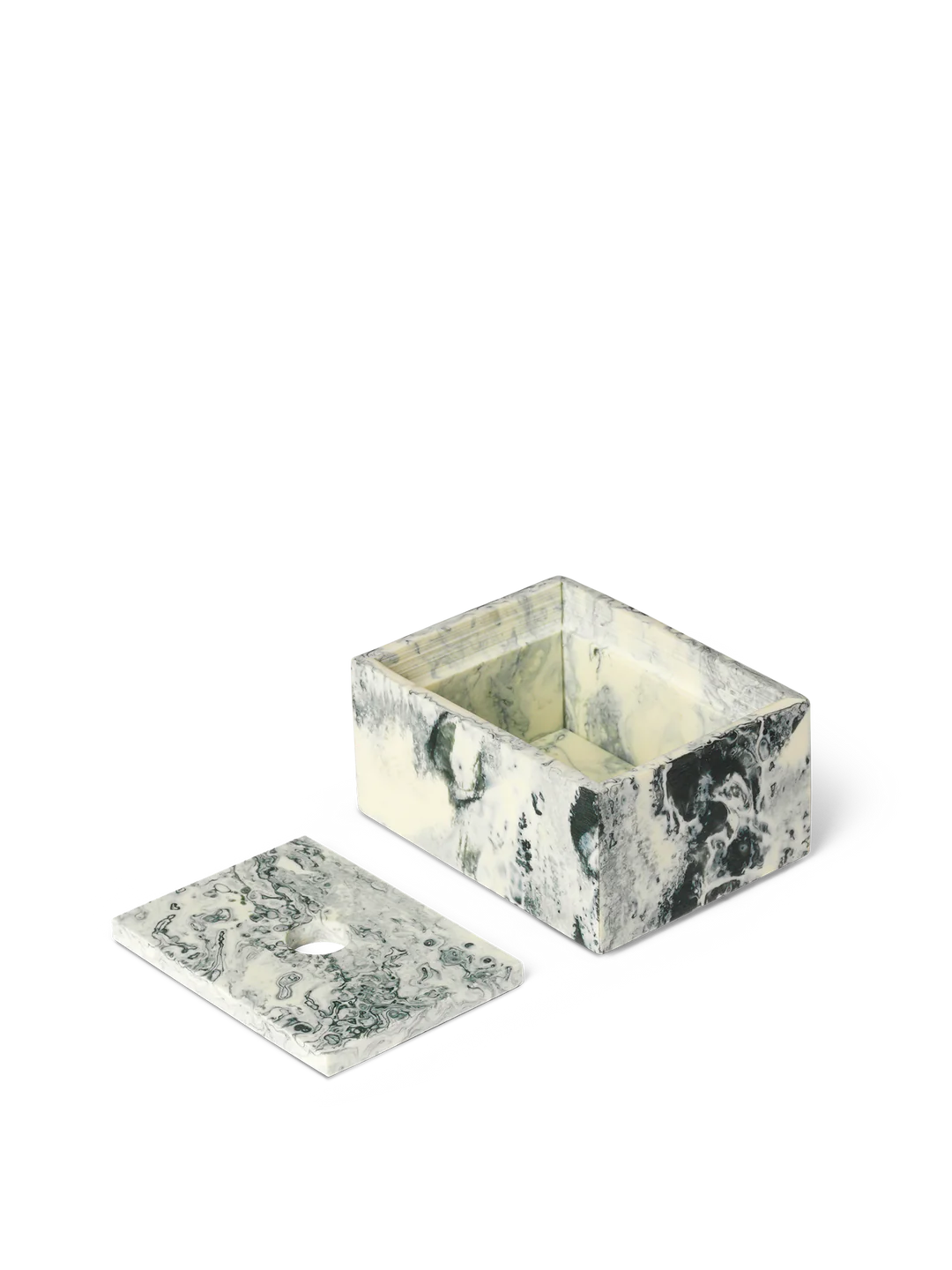 Ferm Living Mist bow 10x15cm emerald off-white