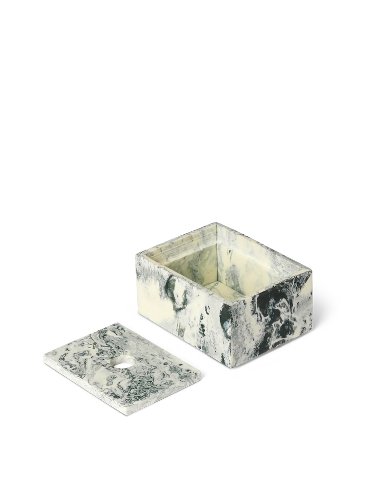 Ferm Living Mist bow 10x15cm emerald off-white