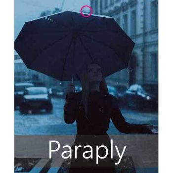 Paraply svørt Ø:98