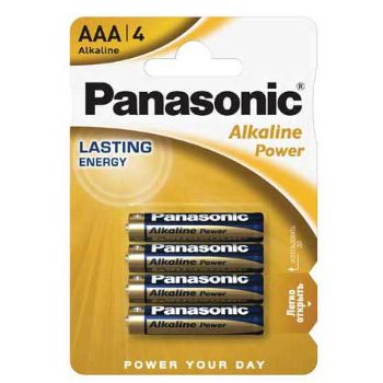 Panasonic AAA battarí 4 stk.