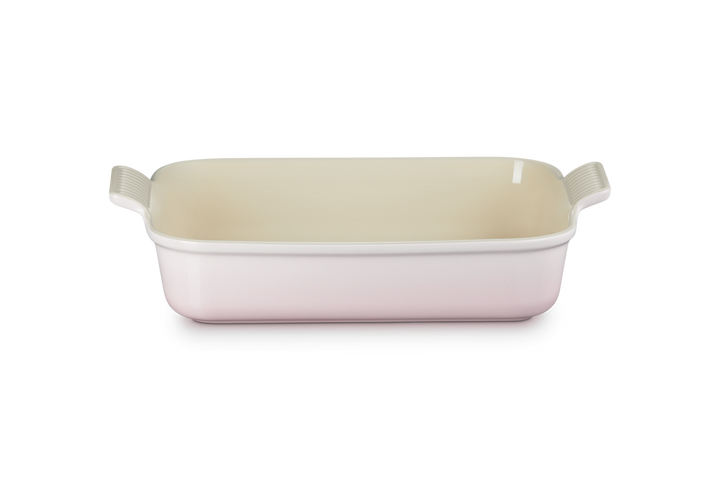 Le Creuset heritage fat 32x24cm Shell pink