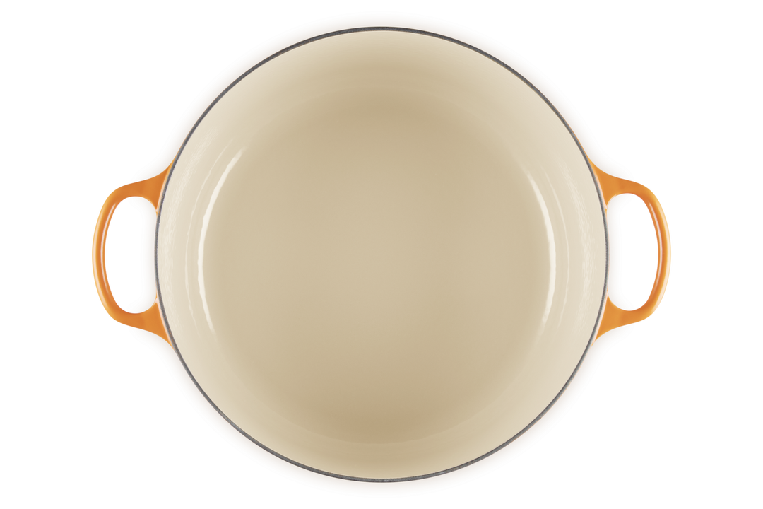 Le Creuset grýta stoypujarn 12L/34cm volcanic