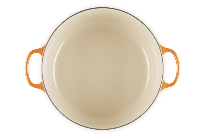Le Creuset grýta stoypujarn 12L/34cm volcanic