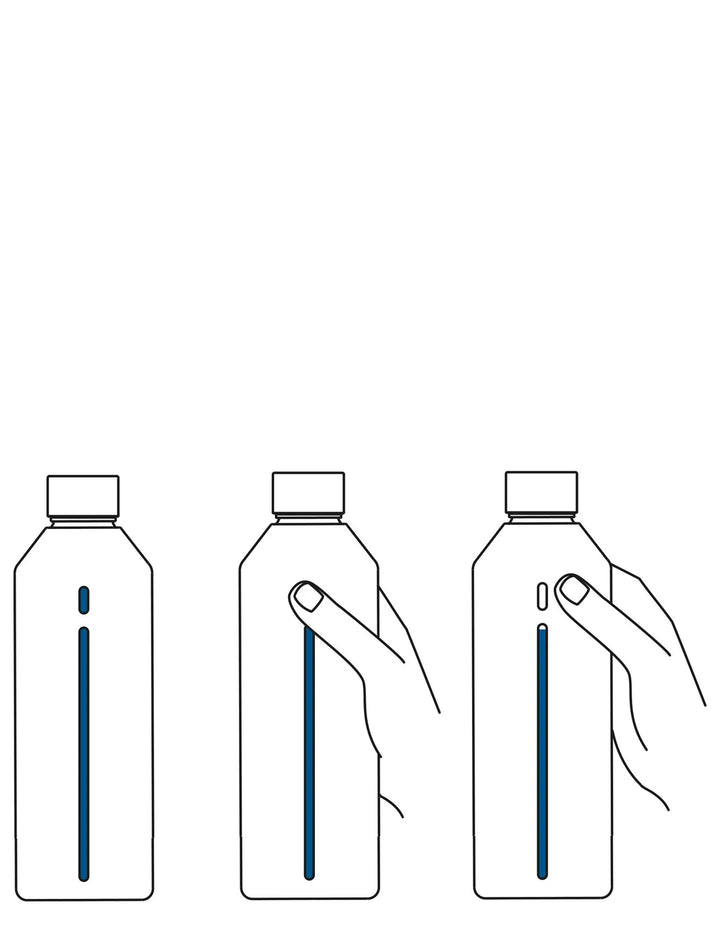 Stelton fløska til brúsmaskinu 1,2 l stál