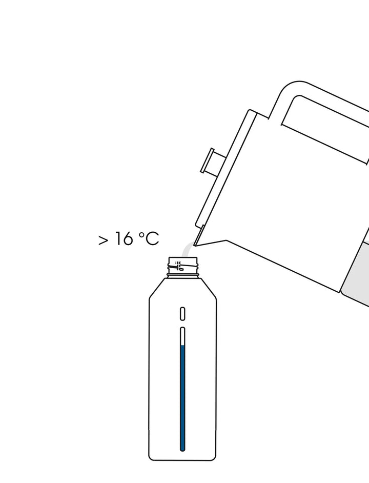 Stelton fløska til brúsmaskinu 1,2 l stál