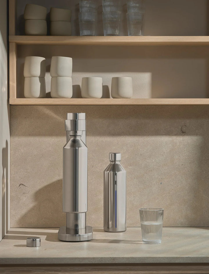 Stelton fløska til brúsmaskinu 1,2 l stál