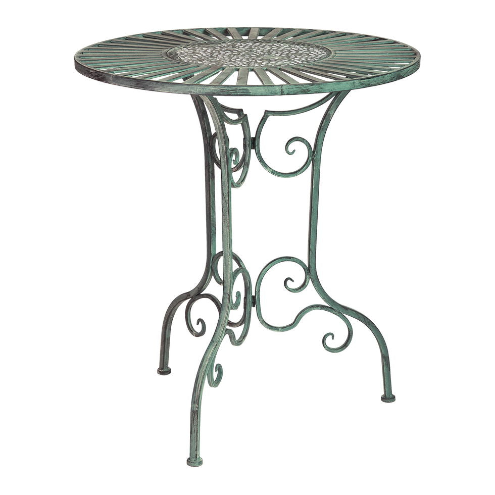 SP havaborð metal 70x70x77 cm antique
