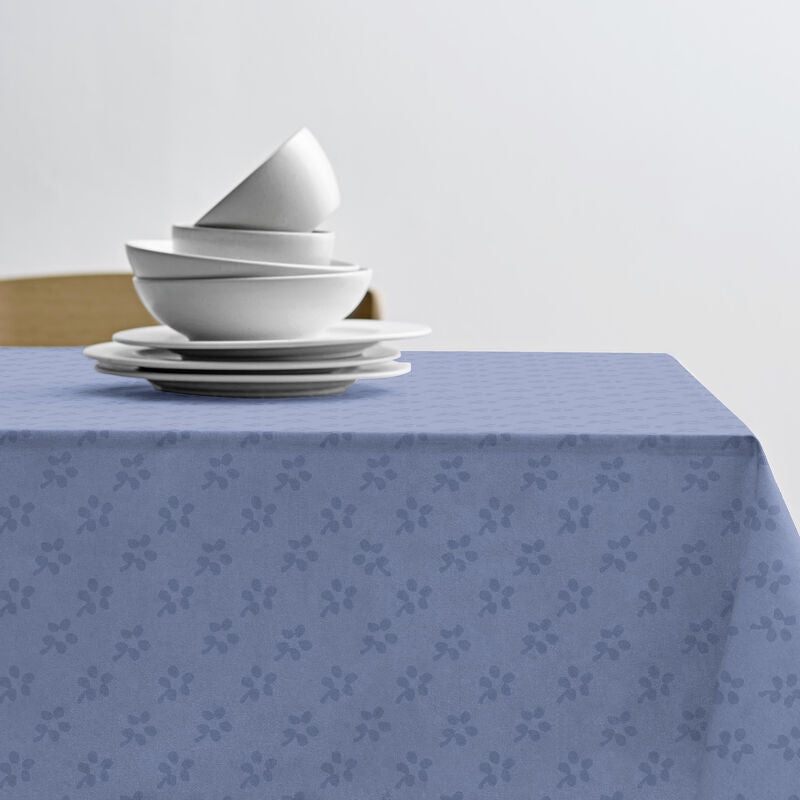 Sødahl Damask dúkur 140x270 blá