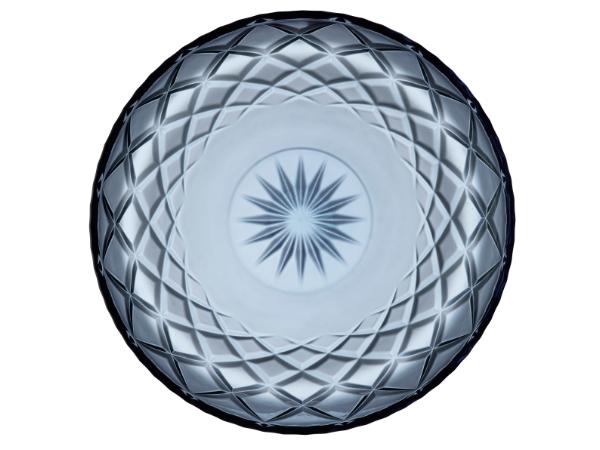 Lyngby Glas fat 30cm blátt