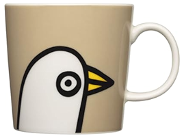 ii Krúss 30cl fuglur beige