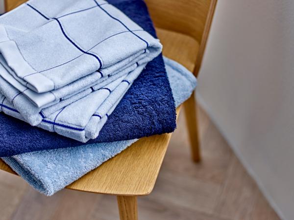Sødahl handklæði 70x140 vista linen blue