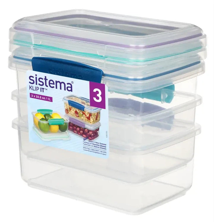 Sistema Klip It plast íløt 3stk