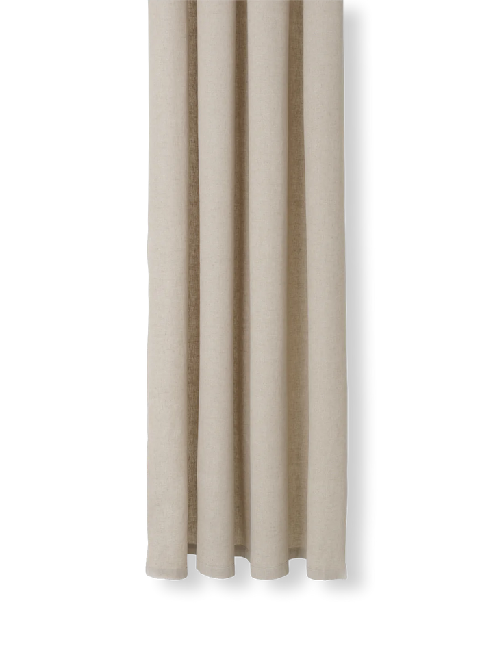 Ferm Living chambray brúsuforhang sand