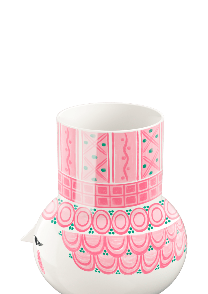 Bjørn Wiinblad olga vasi 15,5cm pink