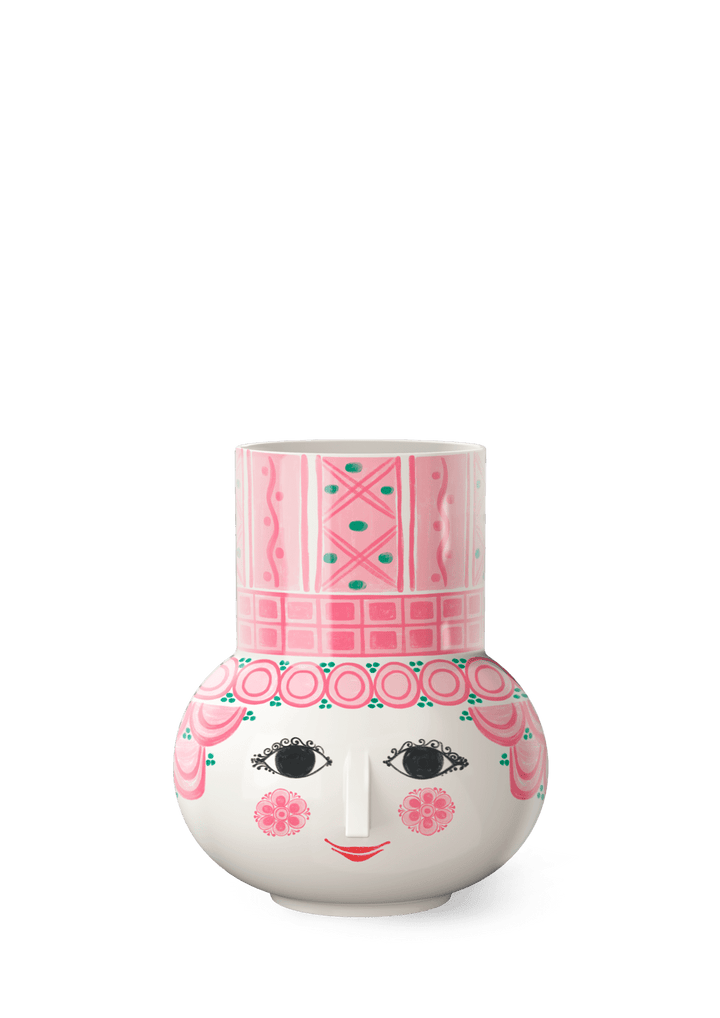 Bjørn Wiinblad olga vasi 15,5cm pink