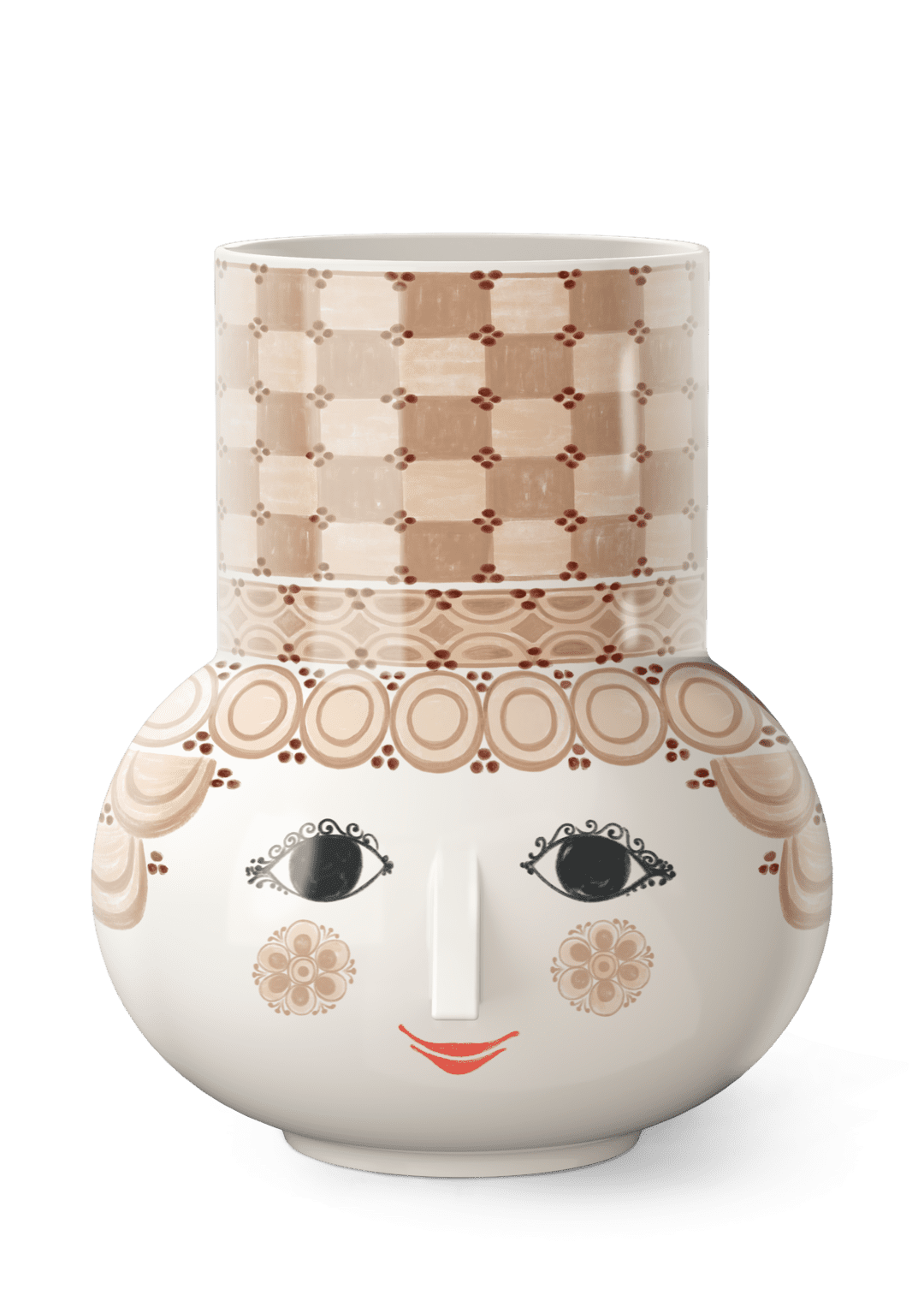 Bjørn Wiinblad olga vasi 35cm sand
