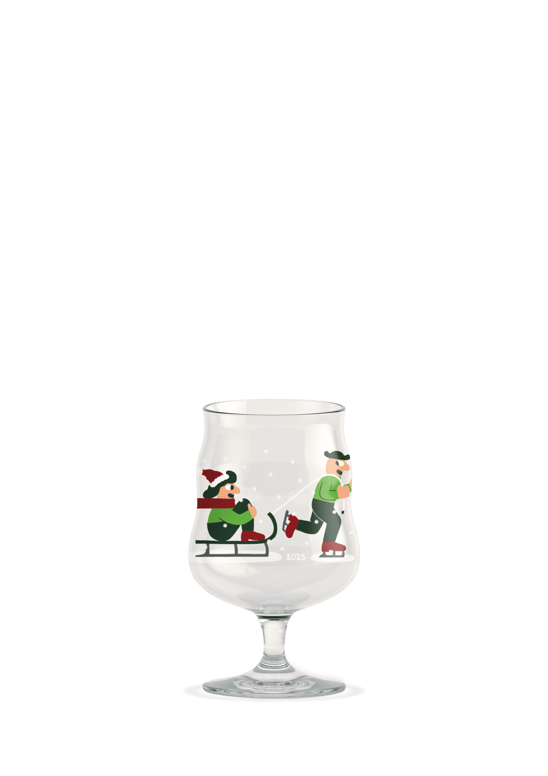 Homlmegaard X Mikkeller jólaglas 2025