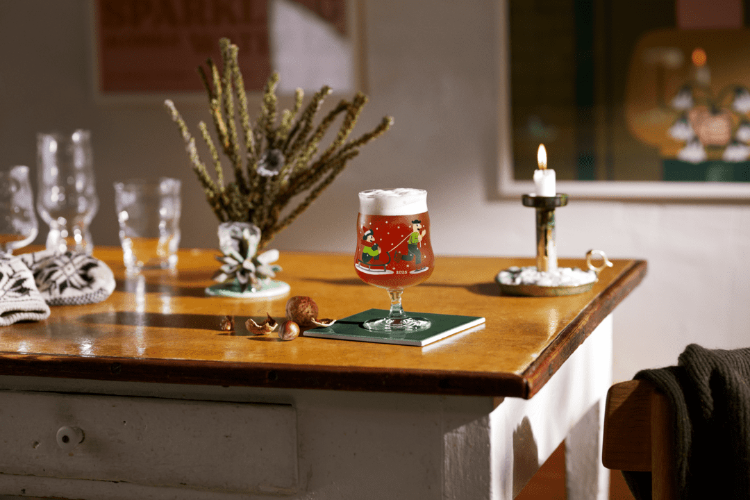 Homlmegaard X Mikkeller jólaglas 2025