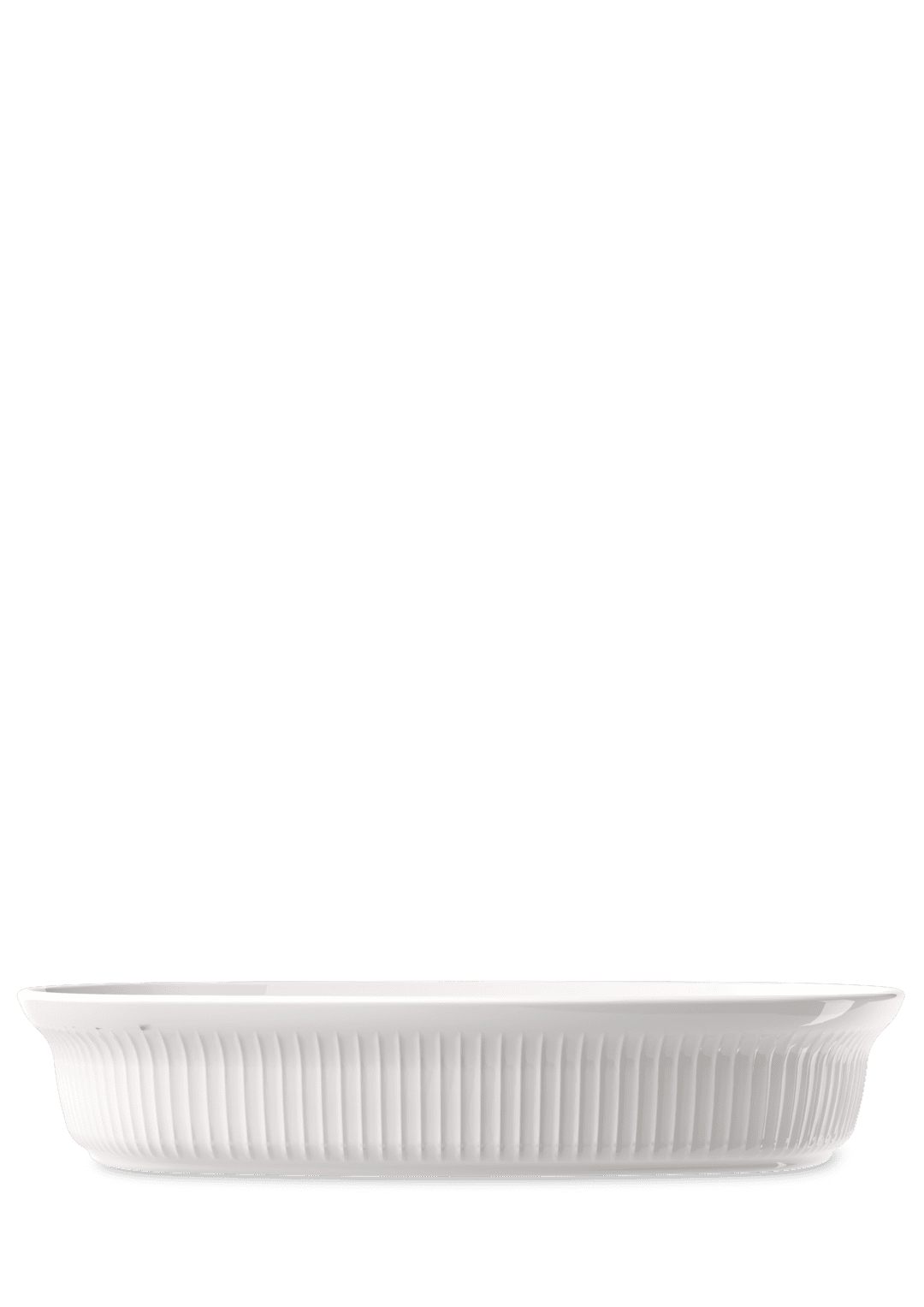 Kahler Hammershøj Ovnfast fat 39x29,5cm hvítt