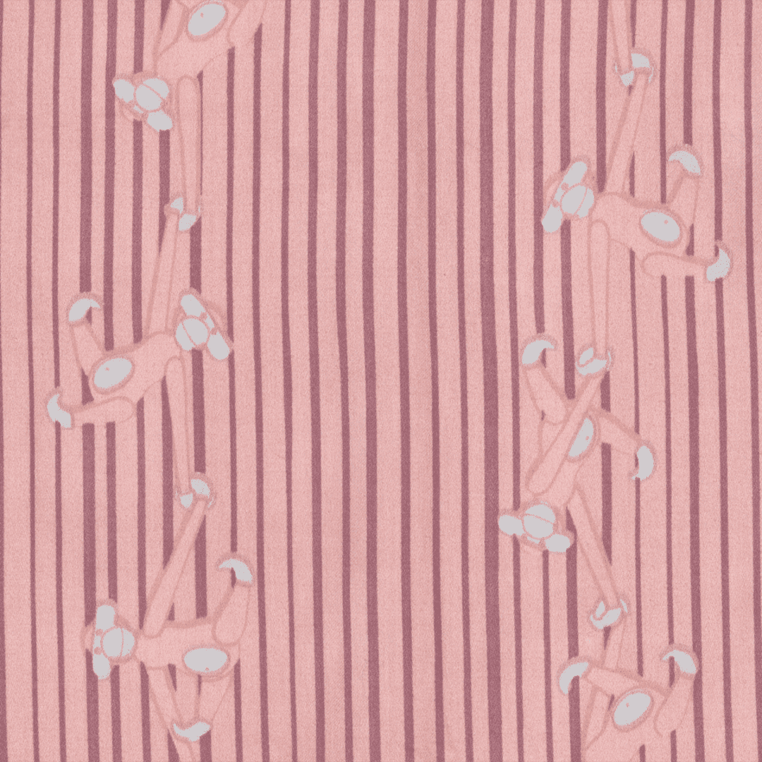 Kay Bojesen seingjartoy rosa 70x100cm