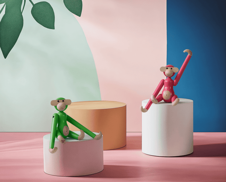 Kay Bojesen Apa mini Pink