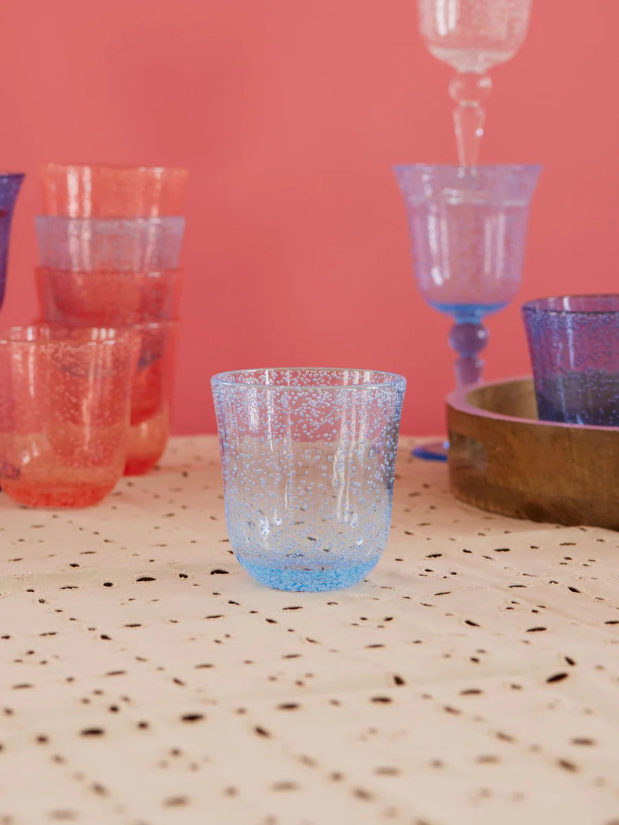 Rice plastik klárt glas við boblum