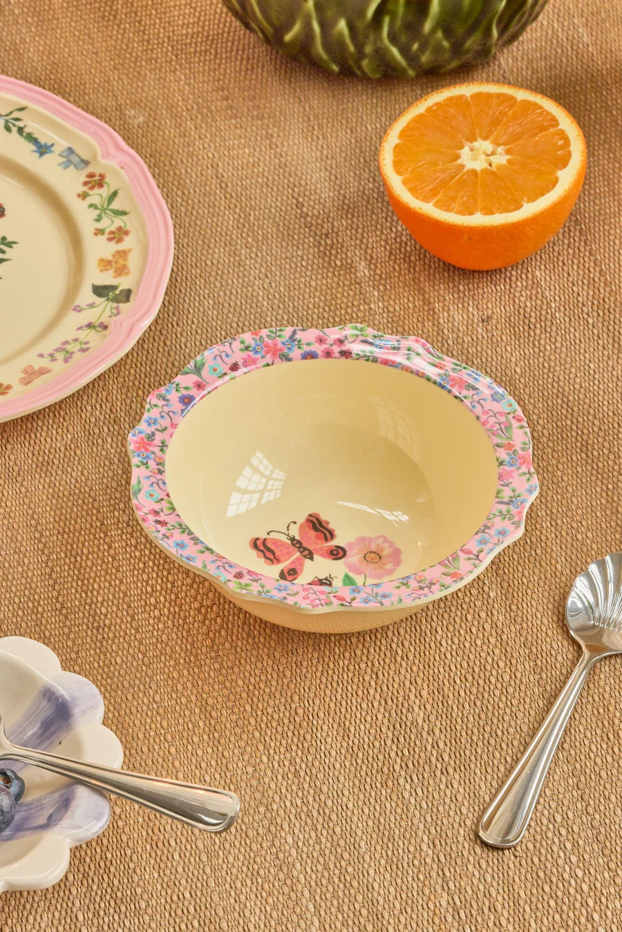 Rice skál vintage pink