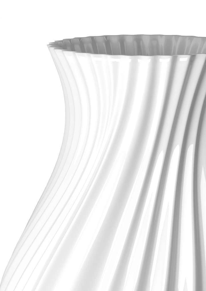 Lyngby Porcelæn twist vasi 25cm