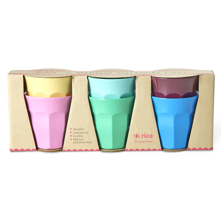 Rice koppar ass 6 stk medium