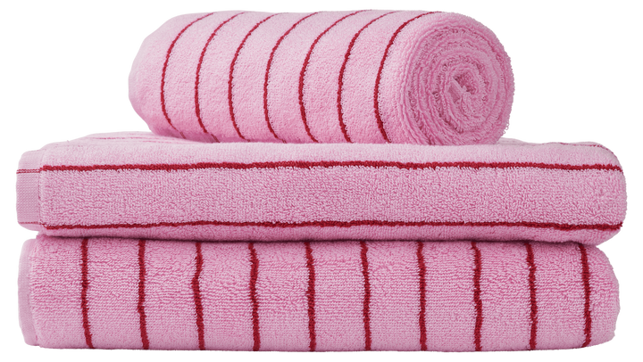 Bongusta handklæði baby pink & ski patrol 50x80