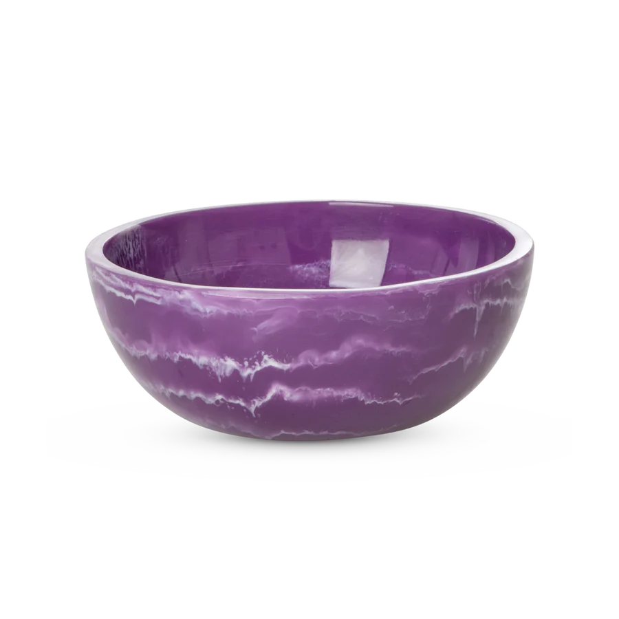 Rice resin skál lilla stór