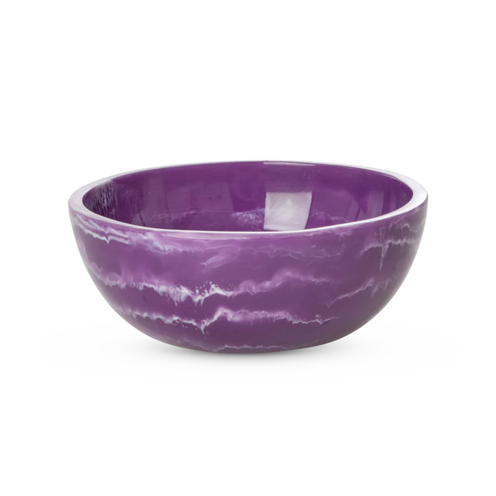 Rice resin skál lilla stór