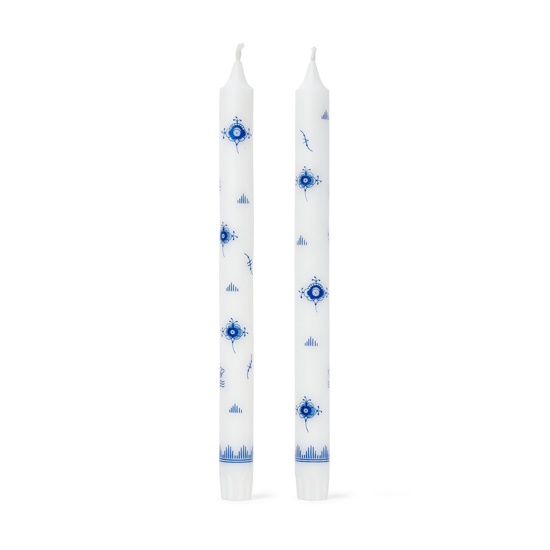 Royal Copenhagen musselmalet ljós 28cm 2 stk