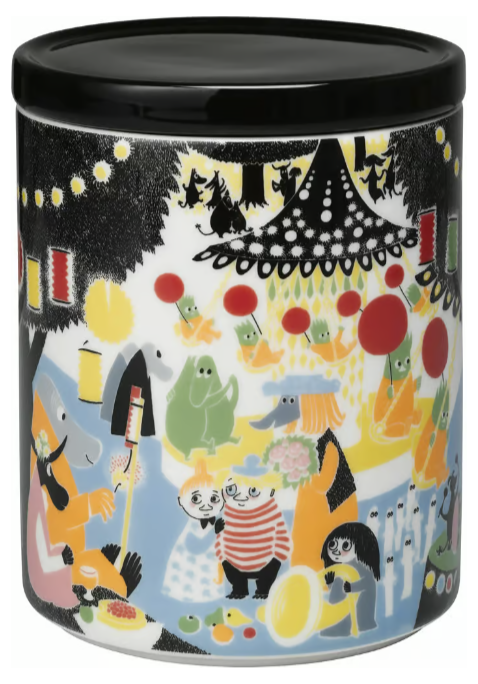 Iittala mumi krukka/v lok friendshi