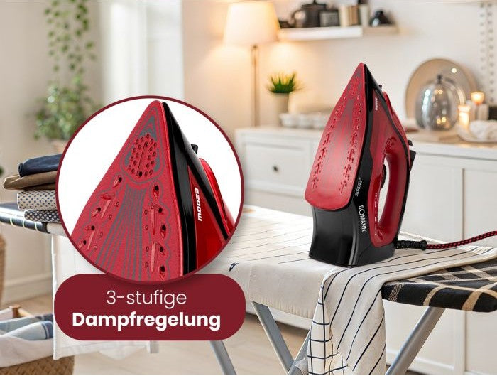 Bomann Dampstrúkijarn, 2200W, DB6035