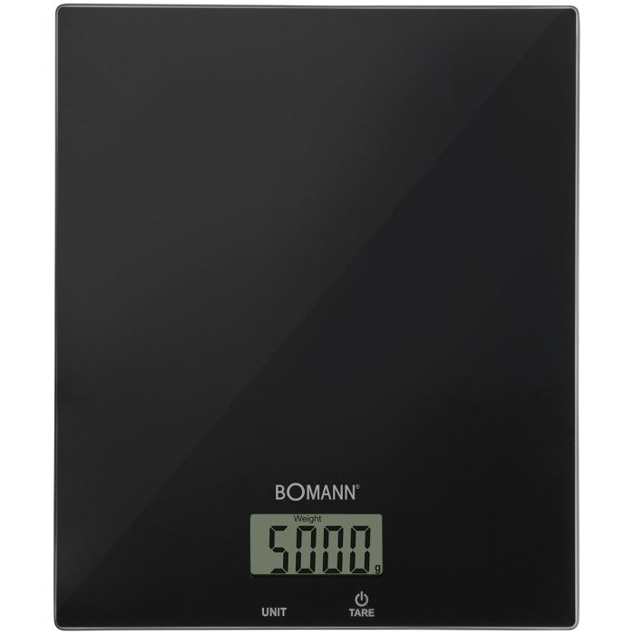 Bomann Køksvekt svørt, 2kg