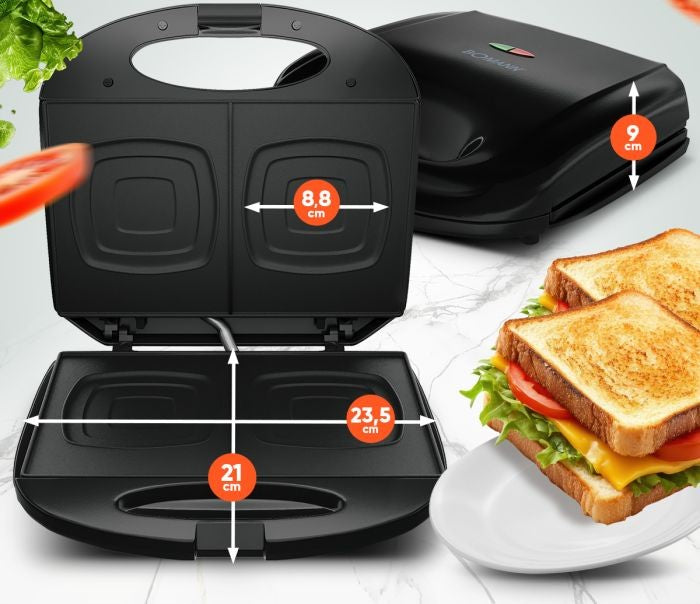Bomann Toaster svartur