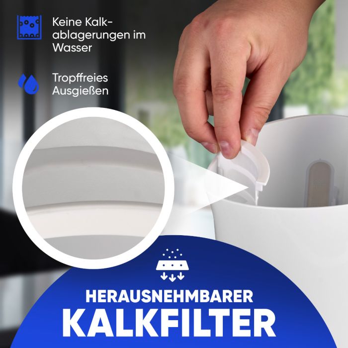 Bomann Ketil hvítur 1,7ltr